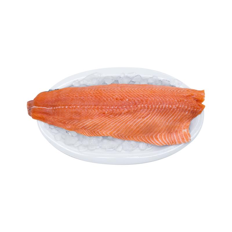 Lachsfilet Sashimi, mit Haut, Trim D, pre rigor, mit Stehgräte 1,4-1,8kg Norwegen DIREKT.FRISCH PETERS 10073
