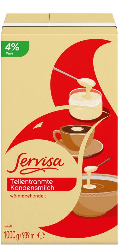 Kondensmilch 4% SERVISA