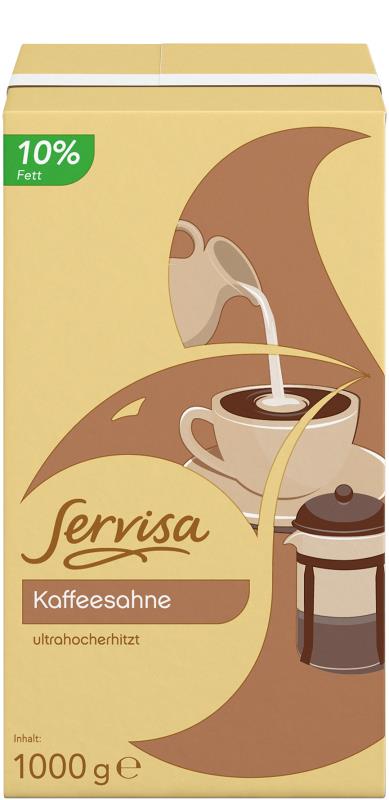 Kaffeesahne 10% SERVISA