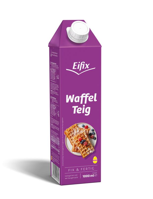 Waffelteig pasteurisiert, Bodenhaltung EIFIX