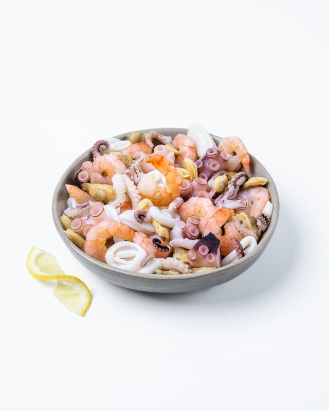 TK Seafood-Mix Meeresfrüchtemix gekocht MERMAID 80000