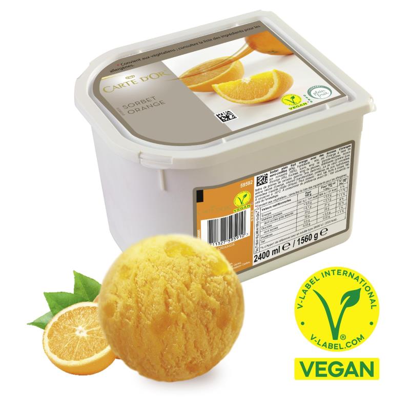 TK Sorbet Orange vegan CARTE D'OR