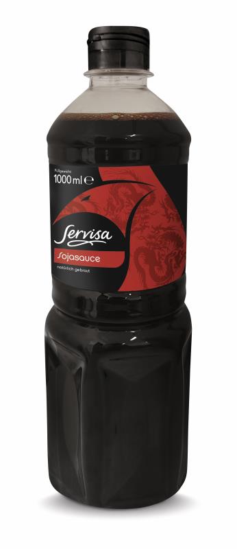 Sojasauce natürlich gebraut vegan SERVISA Sojasauce natürlich gebraut vegan SERVISA